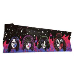 Stern KISS Pro Cabinet Decal - Left Side